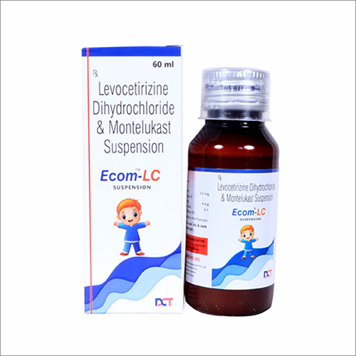 60 ML Levocetirizine Dihydrochloride And Montelukast Suspension