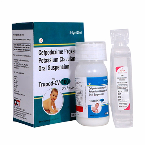 Cefpodoxime Proxetil And Potassium Clavilanate Oral Suspension