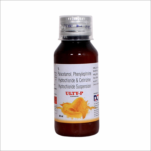 Paracetamol Phenylephrine Hydrochloride And Cetirizine Hydrochloride Suspension
