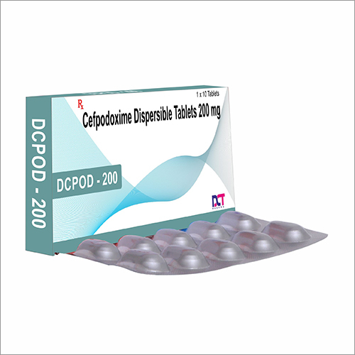 200 Mg Cefpodoxime Dispersible Tablets Storage: Dry Place