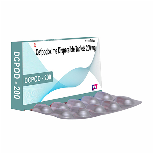 200 MG Cefpodoxime Dispersible Tablets