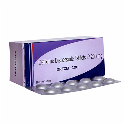 200 Mg Cefixime Dispersible Tablets Storage: Dry Place