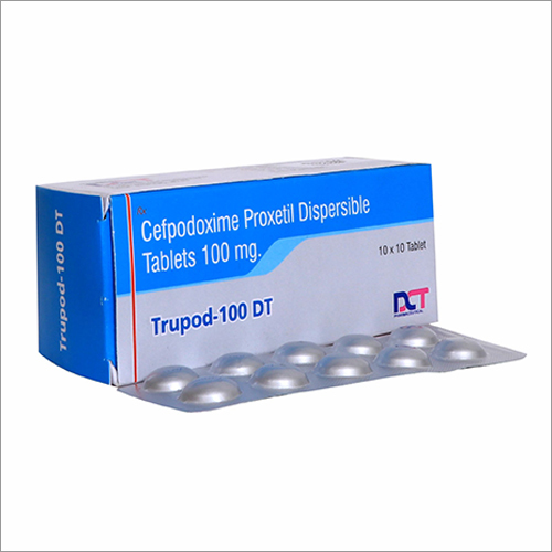 100 MG Cefpodoxime Proxetil Dispersible Tablets