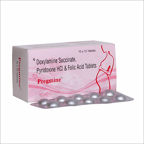 Doxylamine Succinate Pyridoxine HCl And Folic Acid Tablets
