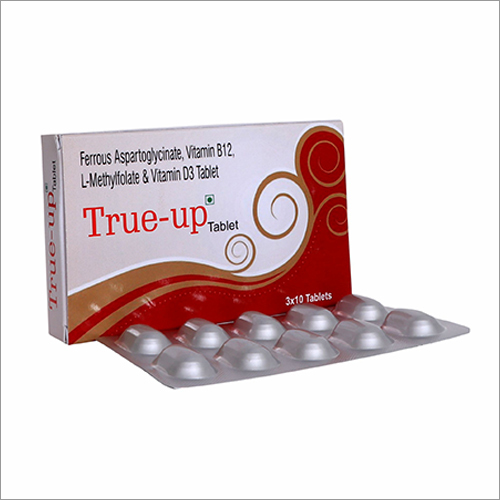 Ferrous Aspartoglycinate Vitamin B12 L-Methylfolate And VitaminD3 Tablet