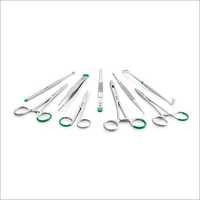 Disposable Surgical Instruments - Stainless Steel, Medical Grade | Silver Color, Disposable, Sterilized, Waterproof, Recyclable