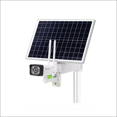 Wireless Solar Security Camera With Pole
