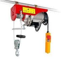 Electric Powder Coated Wire Rope Hoists - Application: Material Lifting