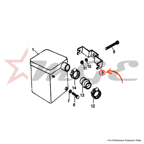 Bracket For Royal Enfield - Reference Part Number - #801066