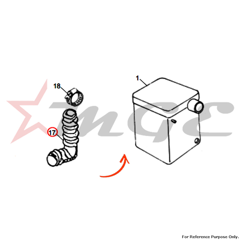 Bracket For Royal Enfield - Reference Part Number - #146528/A