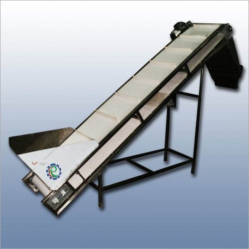 Ss Pvc Slanted Conveyor Belt