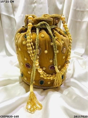 Handmade Bridal Potli Batau Bag