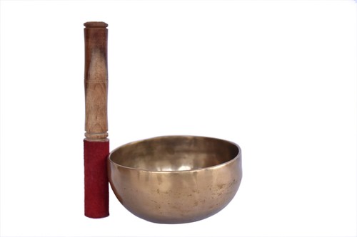 Handmade Musical Instruments With Stick For Meditation & Healing Body Material: Metal