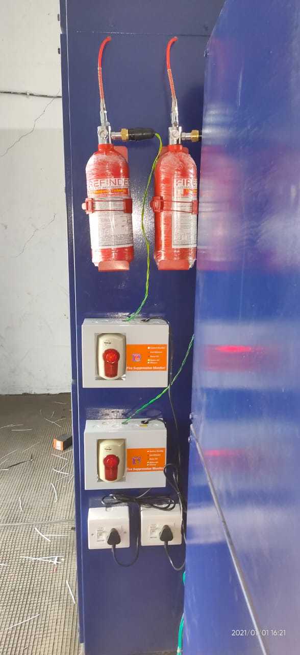 Automatic Fire detection and suppression system