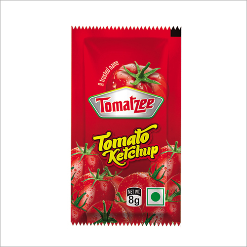 Tomatzee Ketchup 8g Satchey Mockup