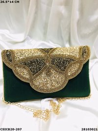 Designer Handmade Ethnic Evening Clutch Bag