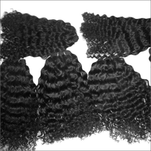 Black Curly Human Hair