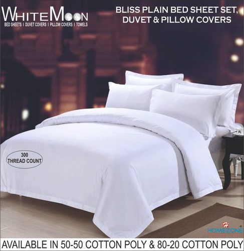 White Bed Sheet 1000Tc