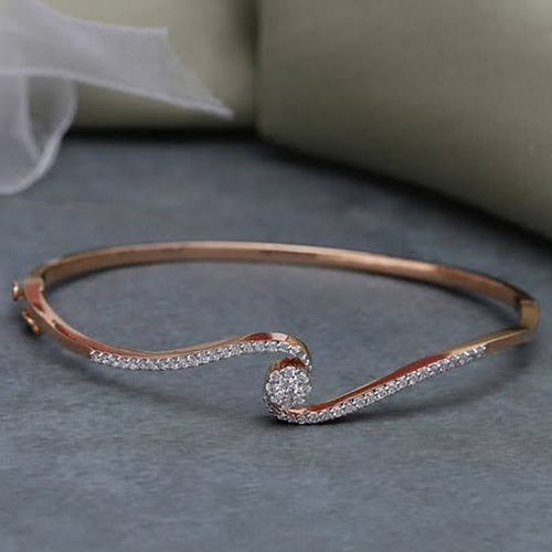 Real Diamond Cluster Designer Bracelet