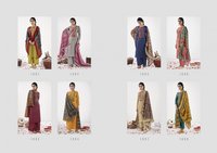 Yashika Trends Taanya Heavy Cambric Neck Work With Mul Mul Dupatta Suits Catalog