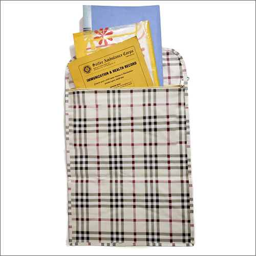 Durable 11 Pocket Cotton Document Wall Hanging Organizer