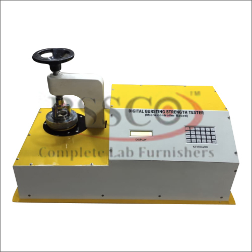 Digital Bursting Strength Tester