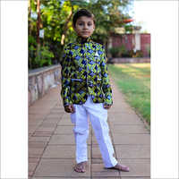 No Fade Kids Tuxedo Jodhpuri Suit