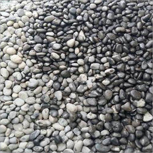 Black Natural River Pebbles Stone