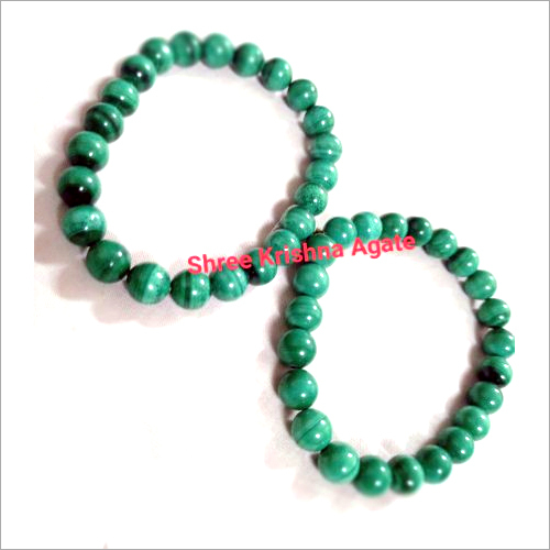 Melachite Gemstones Bracelets By SHREE KRISHNA AGATE