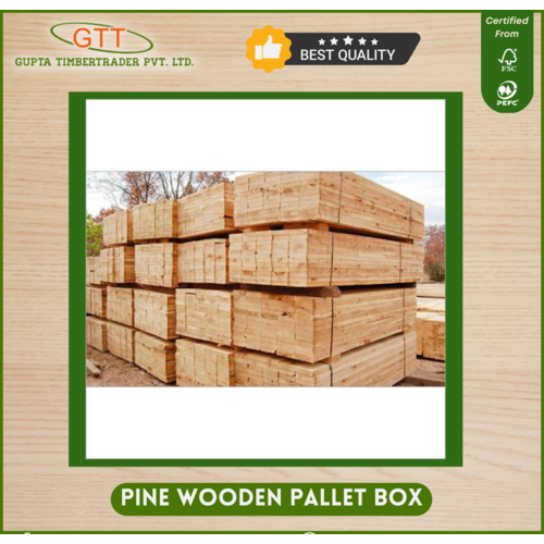 Pine Wooden Pallet Box Usage: Furniture