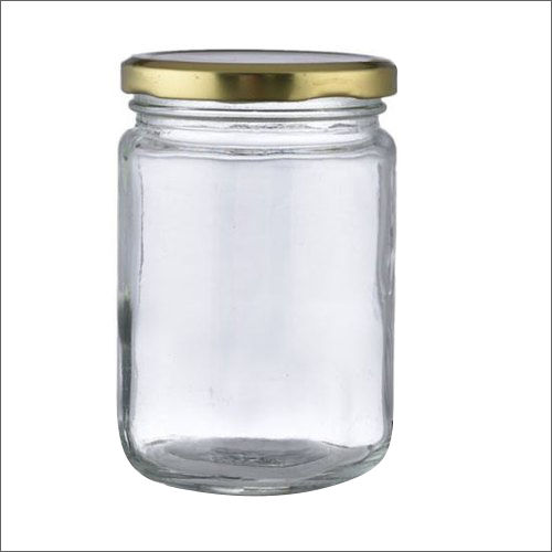 Smooth Finished Glass Jam Jar