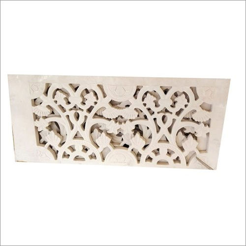 Indian White Designer Stone Jali