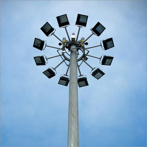 Metal 30M High Mast Lighting Pole