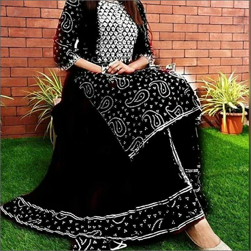 Ladies Rayon Kurti With Palazzo