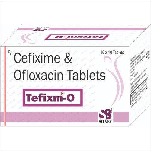 Cefixime And Ofloxacin Tablets General Medicines