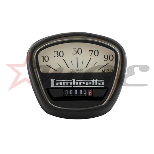 Lambretta GP125 - Speedometer - Reference Part Number - #00611122