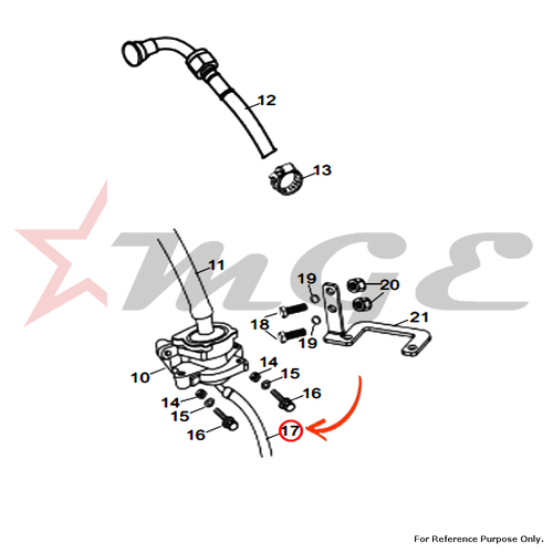 PAV Tube For Royal Enfield - Reference Part Number - #146995/A
