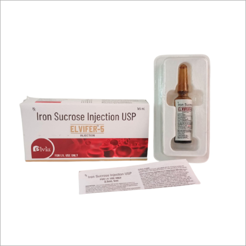 Iron Sucrose 100 mg/ 5 ml Injection