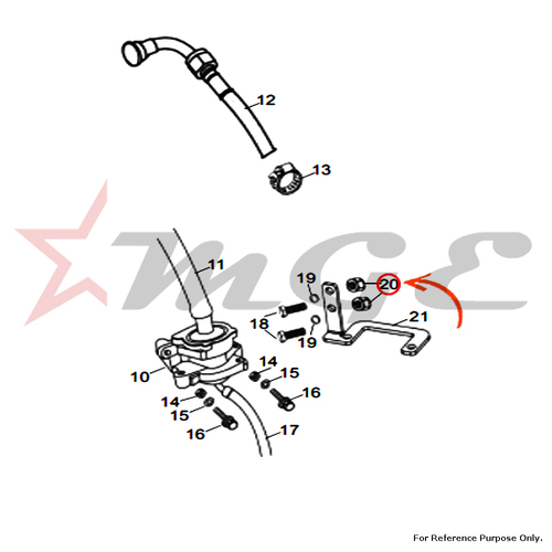 Nut For Royal Enfield - Reference Part Number - #141862