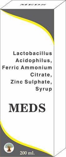Lactobacillus Acidophilus, Ferric Ammonium Citrate, Zinc Sulphate, Syrup By Gist Life Pharmaceuticals