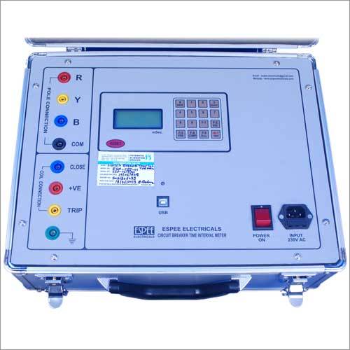 3 Pole Circuit Breaker Timer Intervel Meter