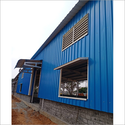 MS Industrial Prefabricated Building Shed
