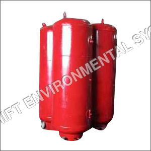 500-5000 Liter Capacity Vertical Red Air Receiver