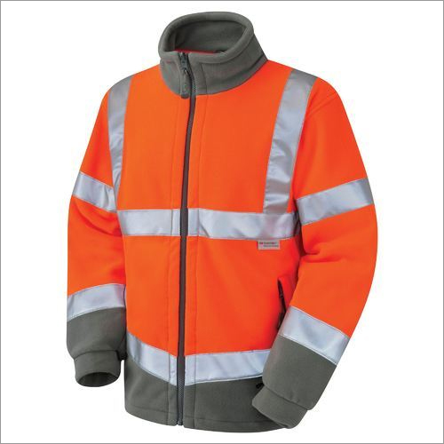 Orange Industrial Safety Jacket