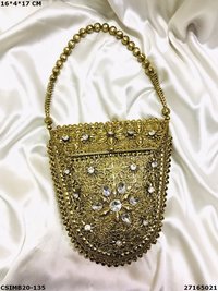 Handmade Metal Clutch Bag