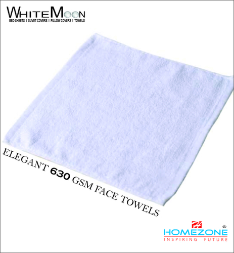 White Face Towel