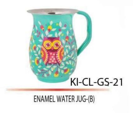 ENAMEL WATER JUG (B)