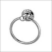 SS CP Medium Round Towel Ring