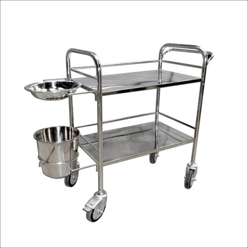 Stainless Steel Dressing Trolley