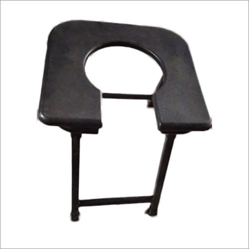 Black Commode Stool